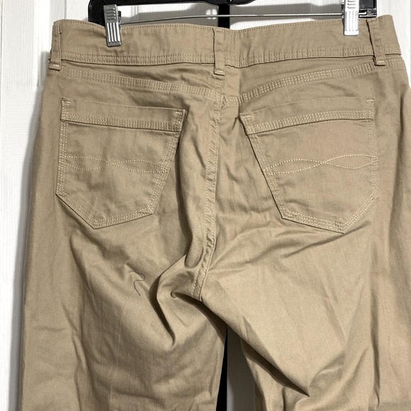 Riders by Lee camel colored cotton jean style pants size 12L - Picture 7 of 11